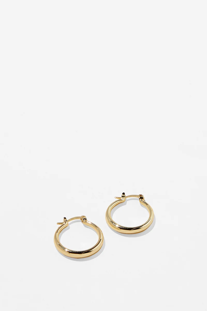 روبي Mid Hoop Earring